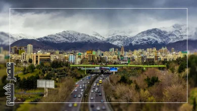 نمای تهران